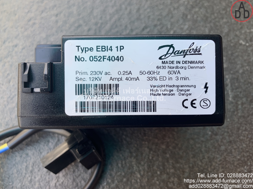 Danfoss Type EBI4 1P NO 052F4040 (3)